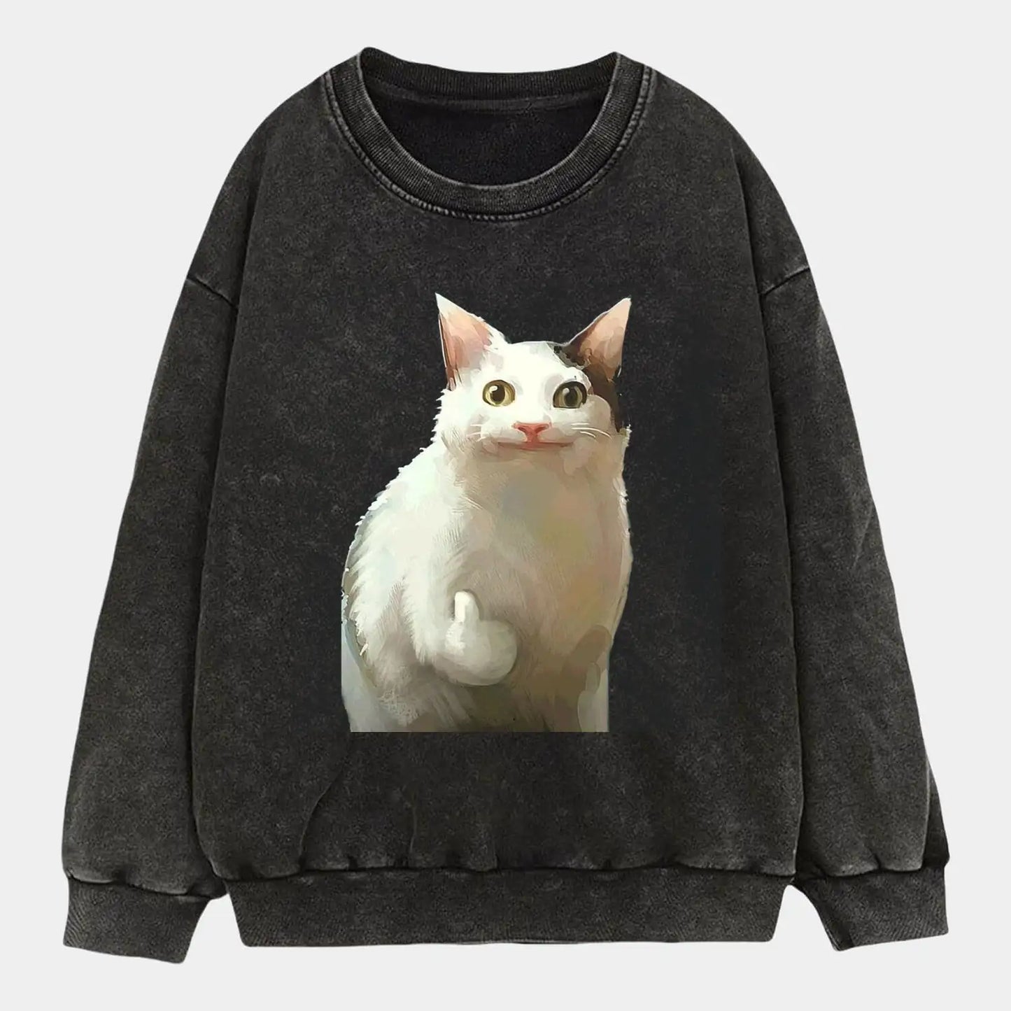 POLITE CAT STICKER TEE