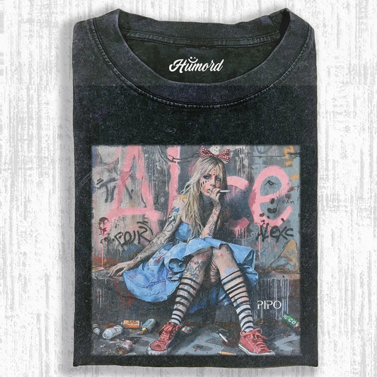 PUNK ALICE CLASSIC CHARACTERS T-SHIRT