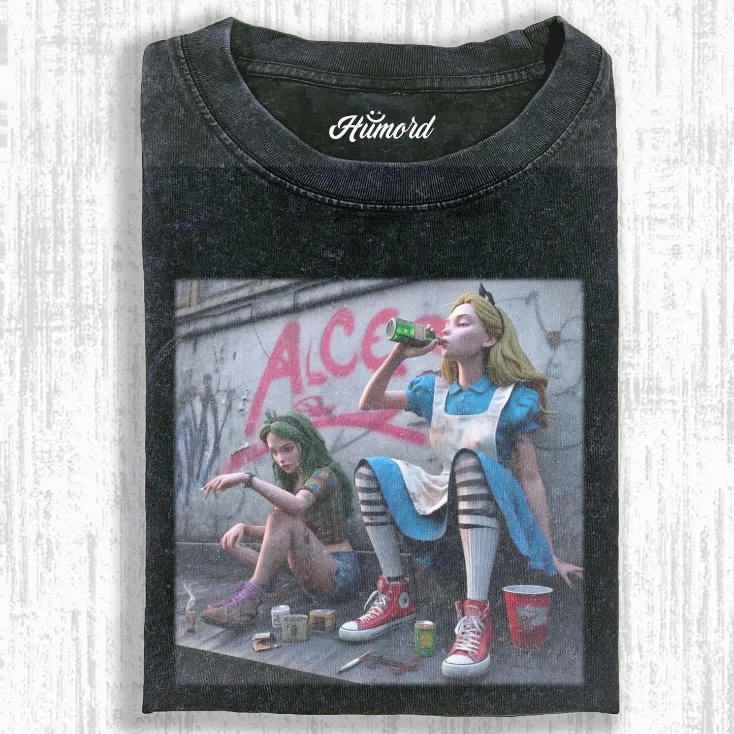 PUNK ALICE CLASSIC CHARACTERS T-SHIRT V1.1