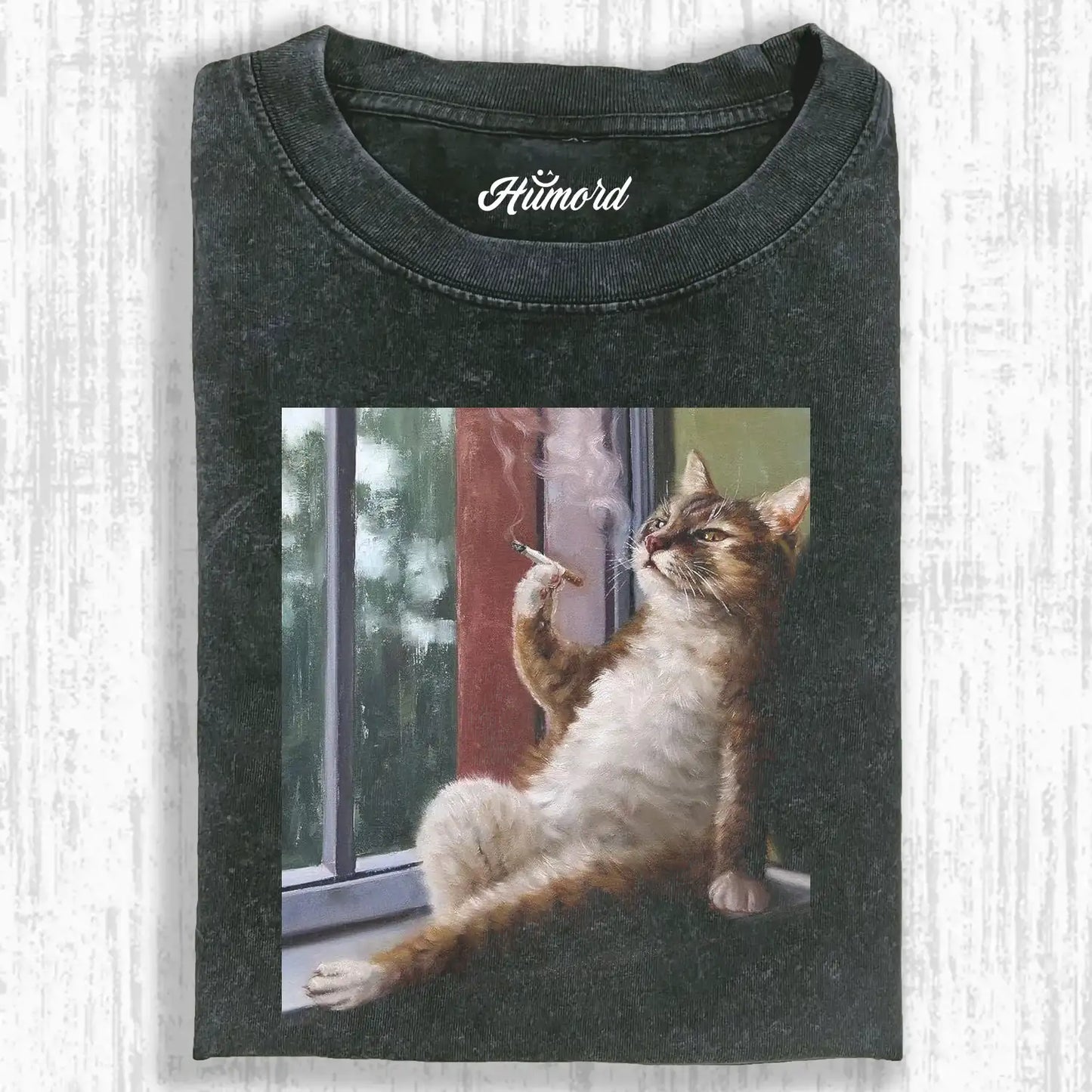 Pensive cat TEE