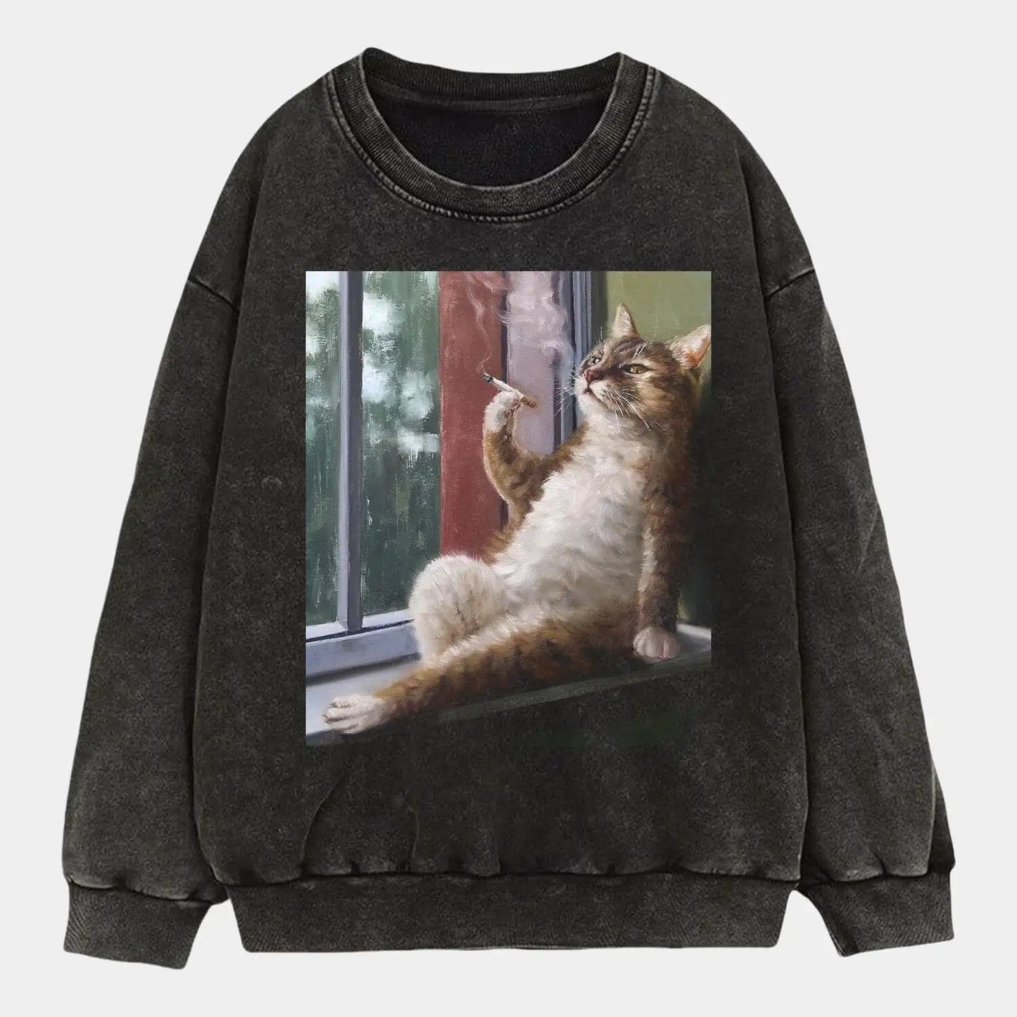 Pensive cat TEE