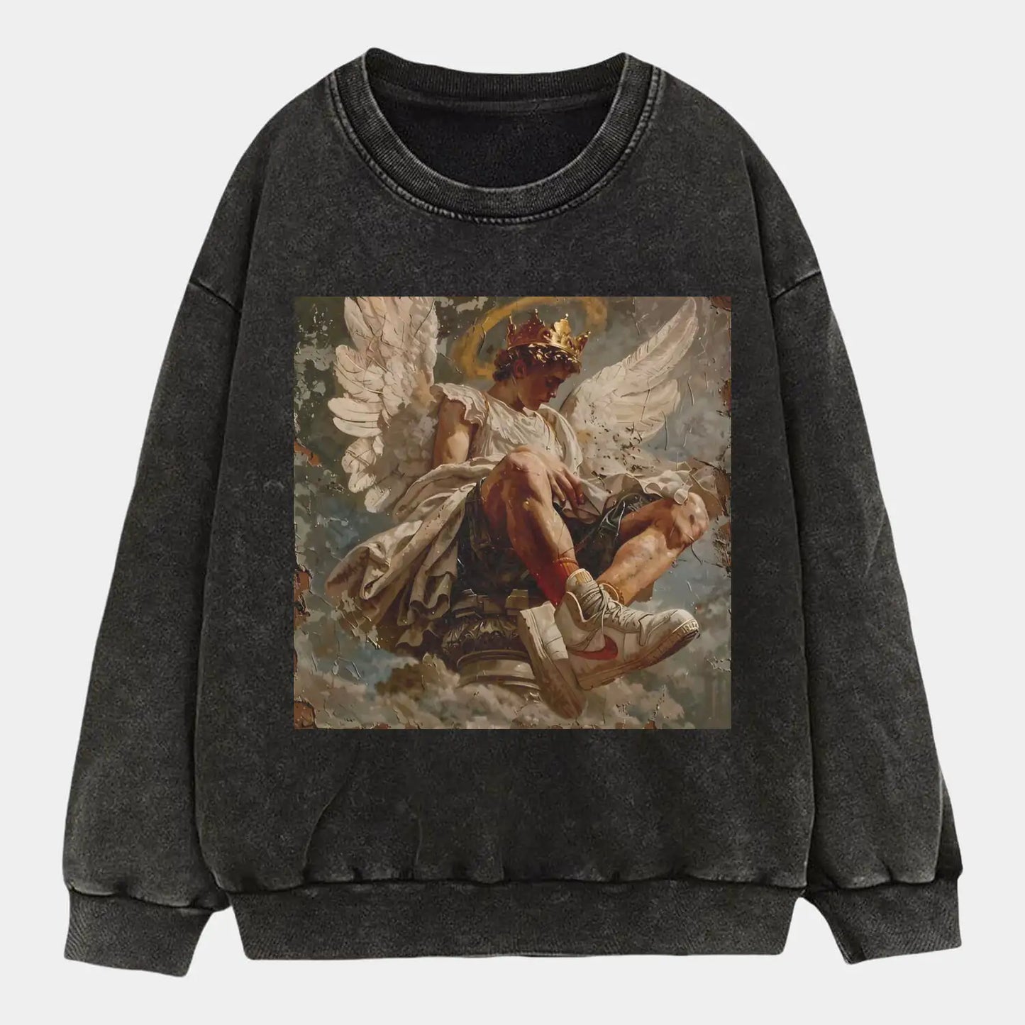 Renaissance art with nike shoes T-SHIRT