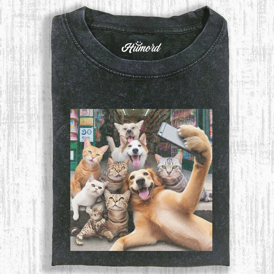 SELFIES WITH FRIENDS T-SHIRT 1.0
