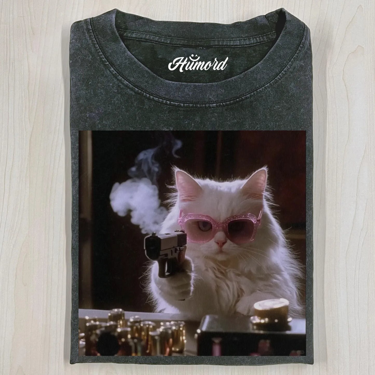 SHOT CAT T-SHIRT