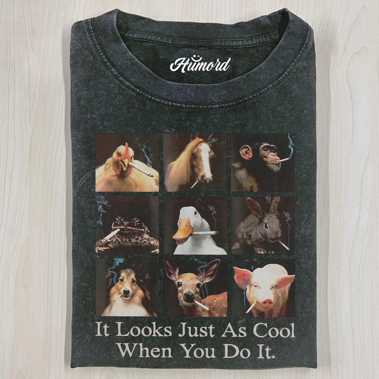 SMOKE ANIMALS T-SHIRT