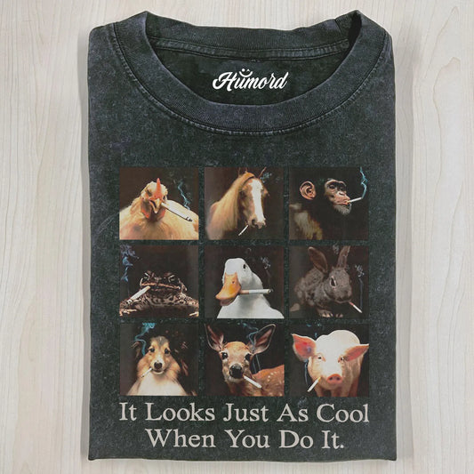 SMOKE ANIMALS T-SHIRT