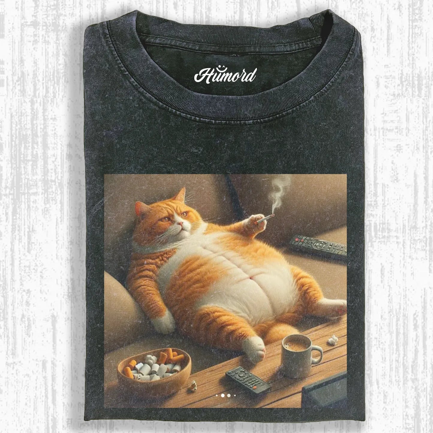 SMOKING CAT T-SHIRT 2.0