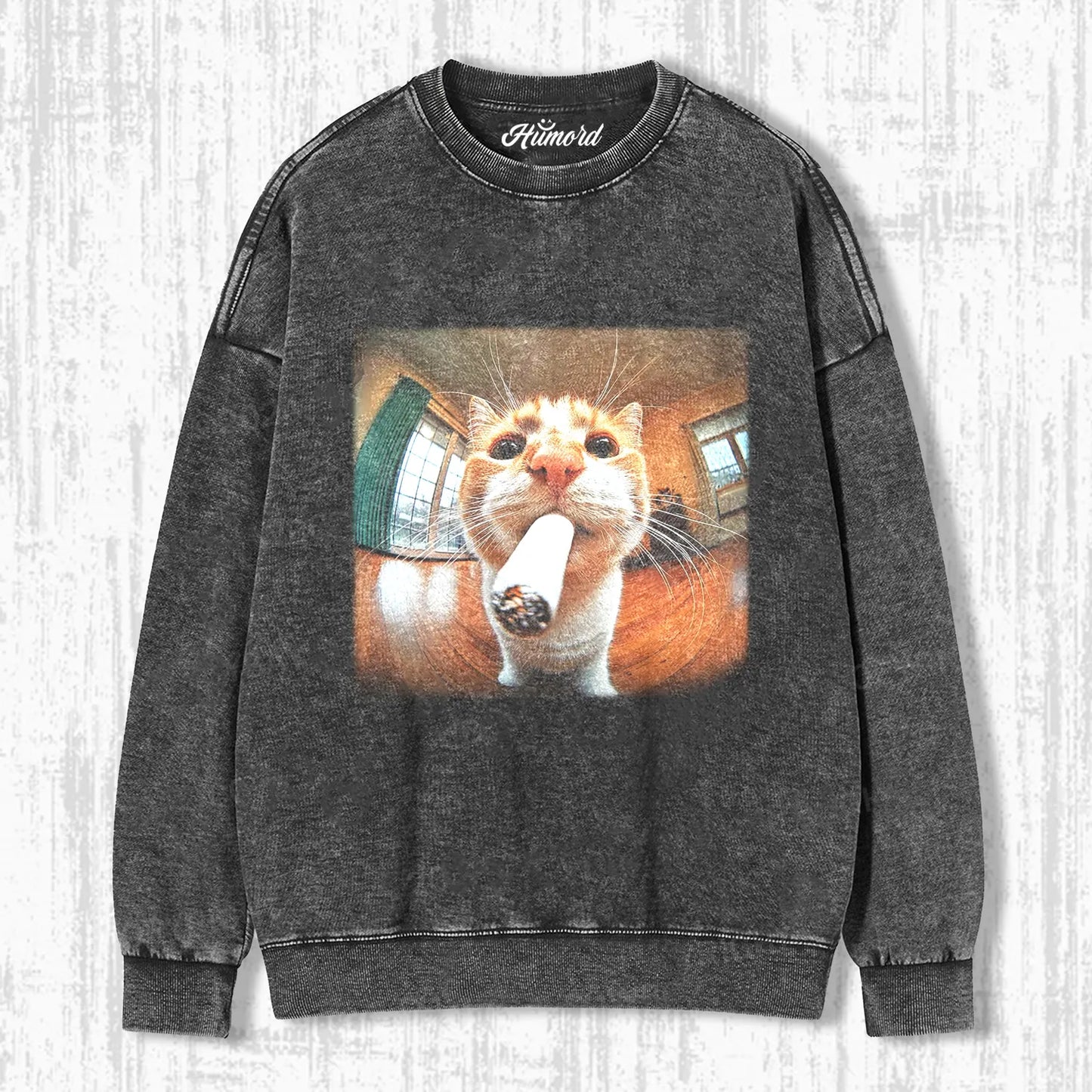 SMOKING CAT T-SHIRT