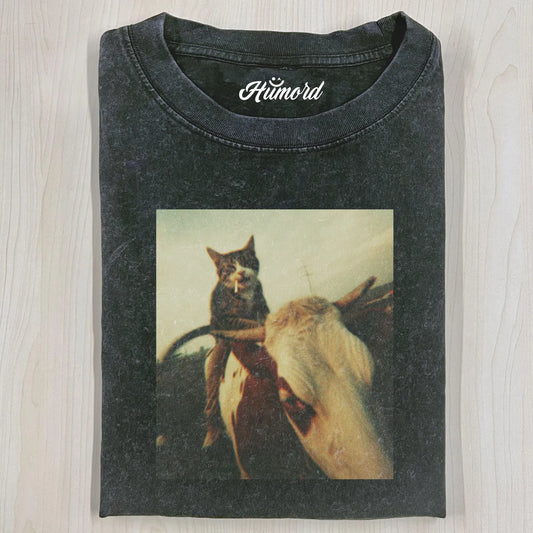 SMOKING CAT T-SHIRT V1.1