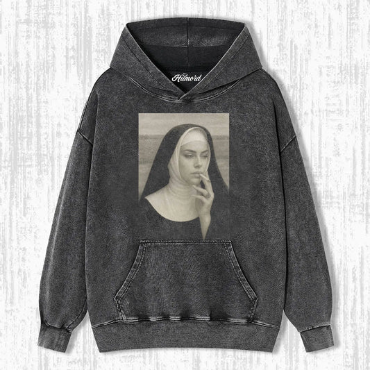 SMOKING NUNS T-SHIRT