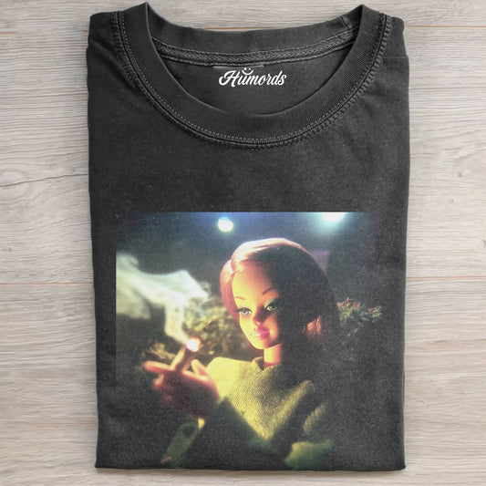 SMOKING RETRO BARBIECORE TEE