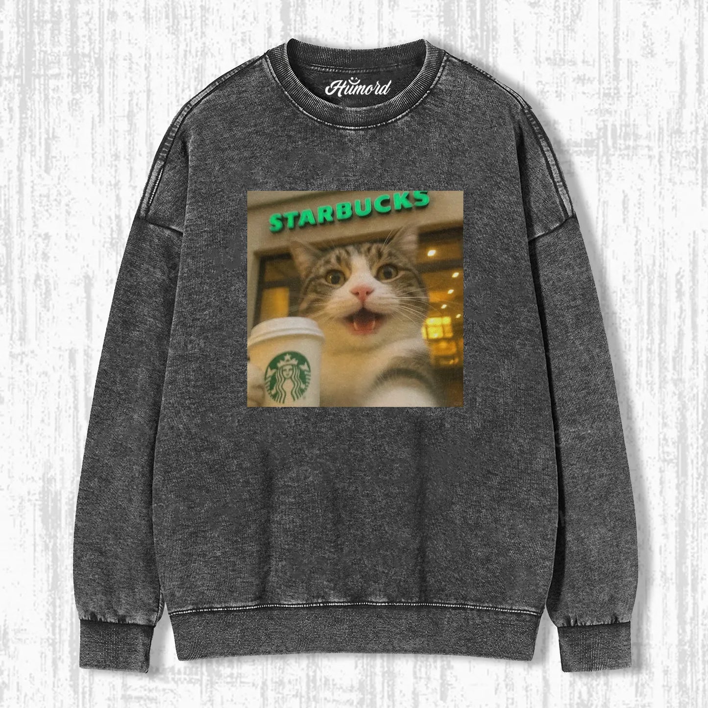 STARBUCKS CAT T-SHIRT