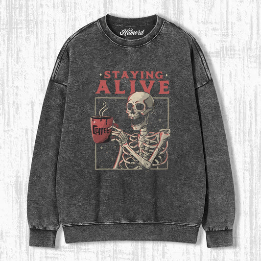 STAYING ALIVE T-SHIRT