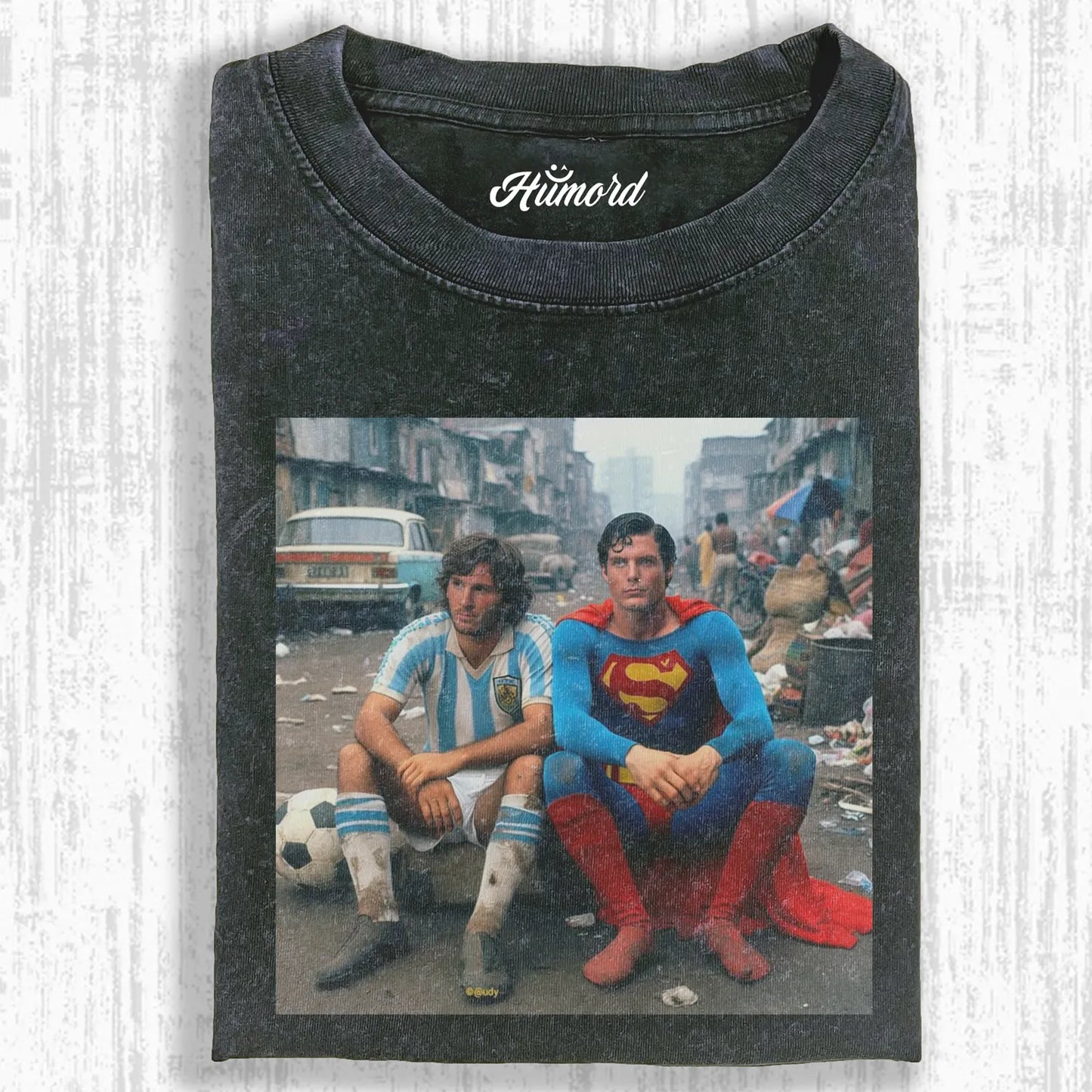 SUPERMAN & LEO MESSI T-SHIRT
