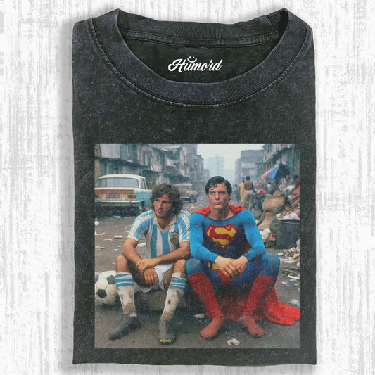 SUPERMAN & LEO MESSI T-SHIRT