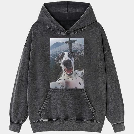 Selfie Dog A2 Tee