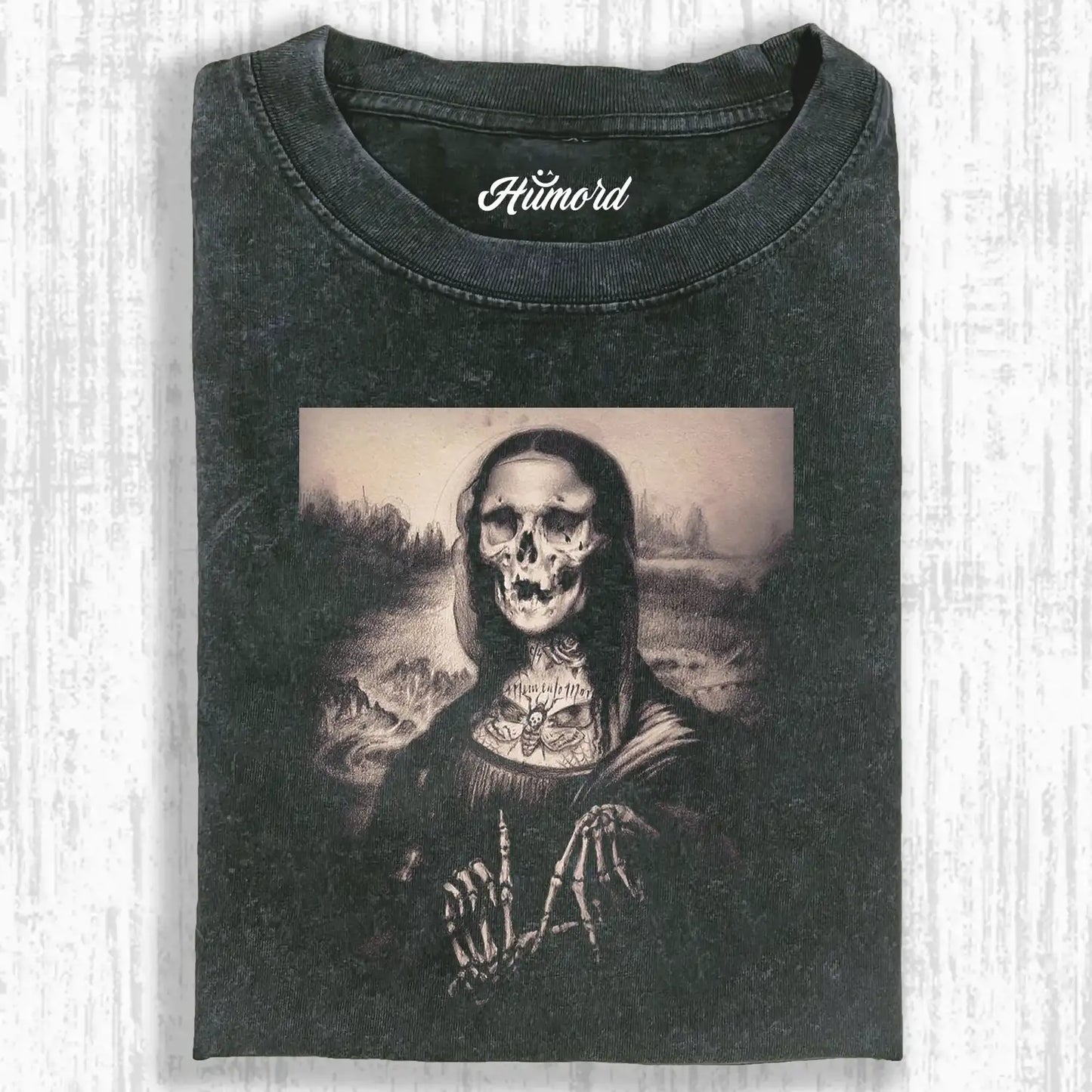 Skull Mona Lisa 7.31 Tee