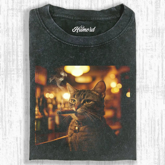 Smoking Cat 8.3 Tee