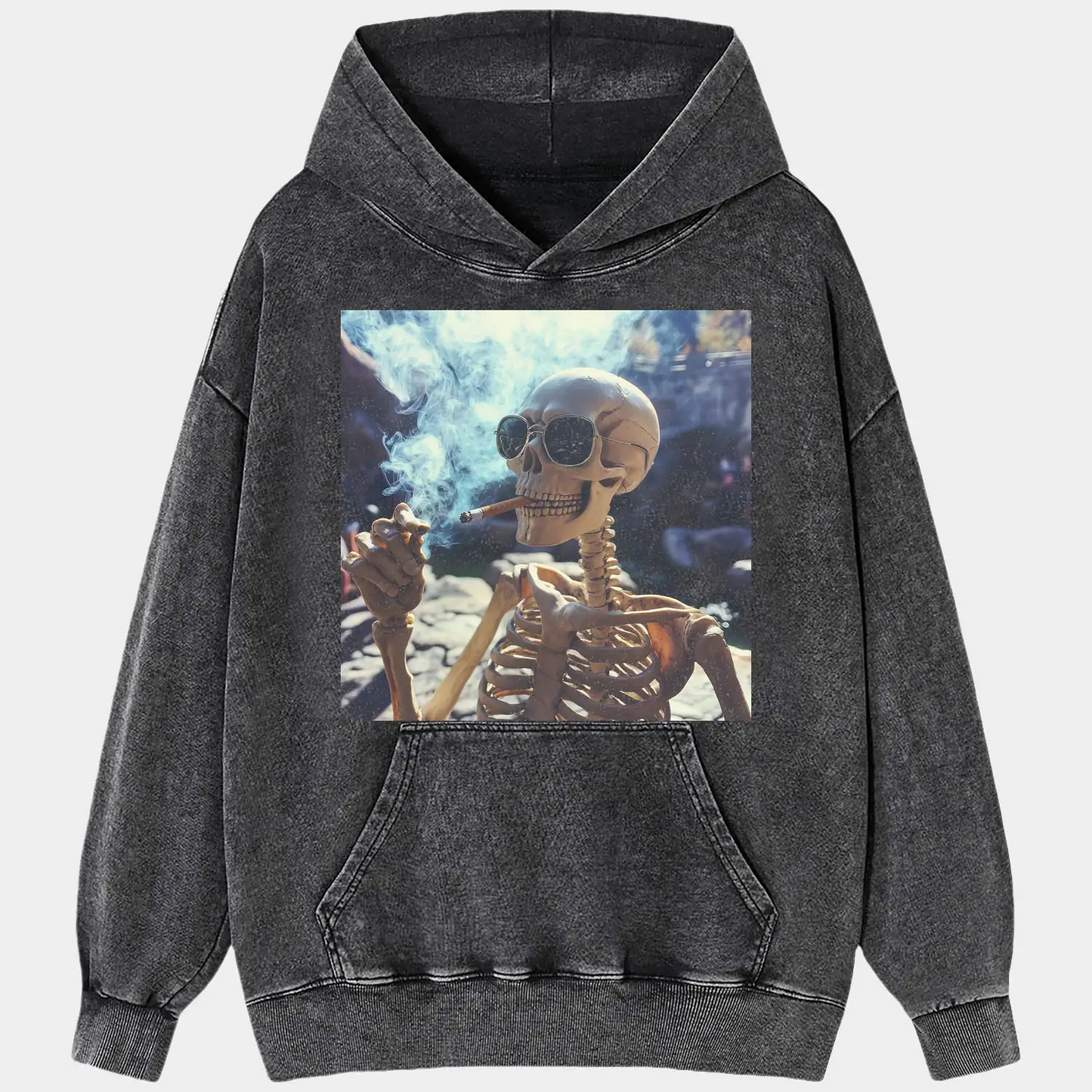 Smoking Skull 8.19 Tee