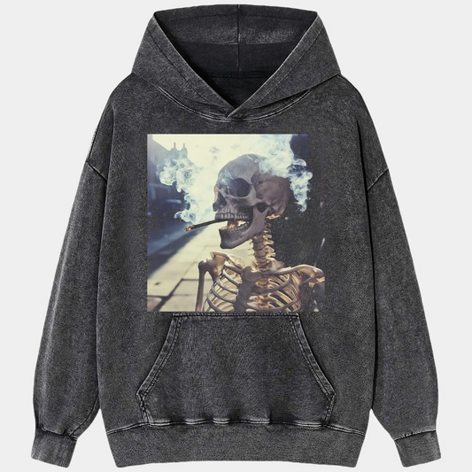 Smoking Skull 8.5 Tee