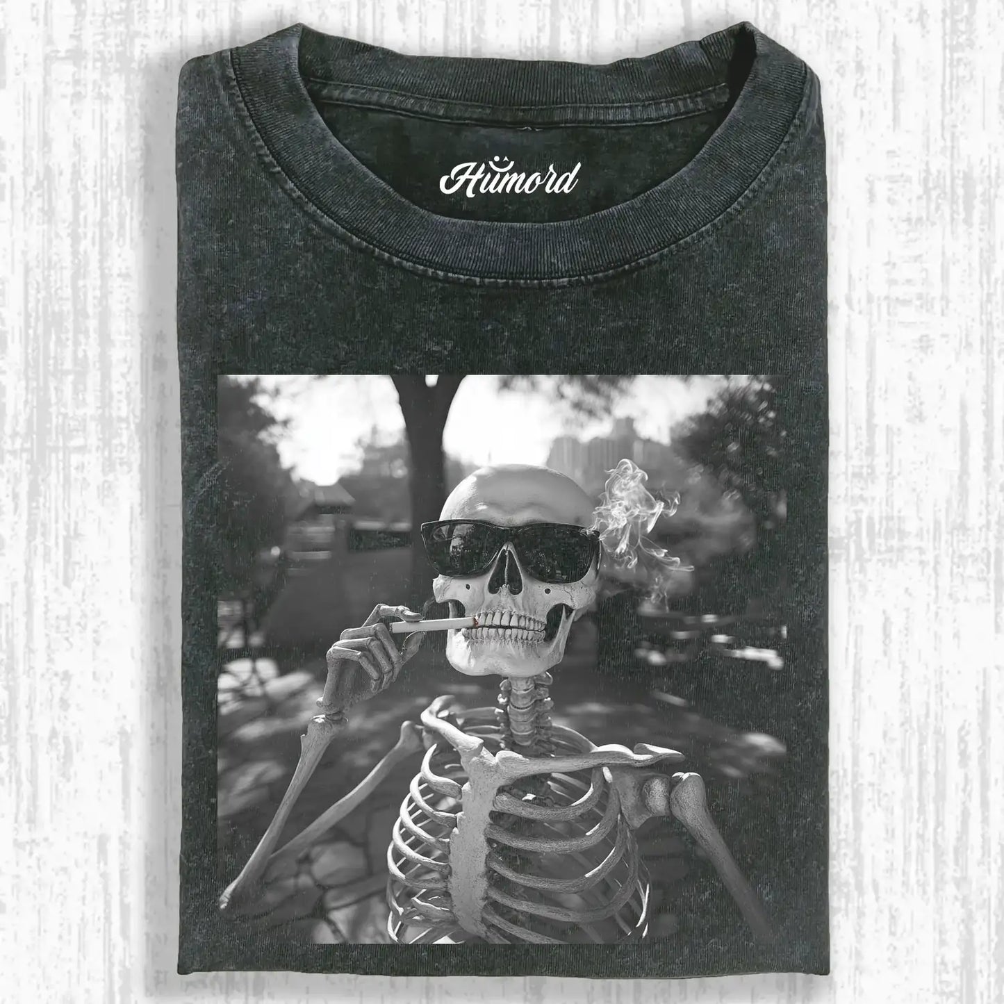 Smoking Skull 9.4 Tee