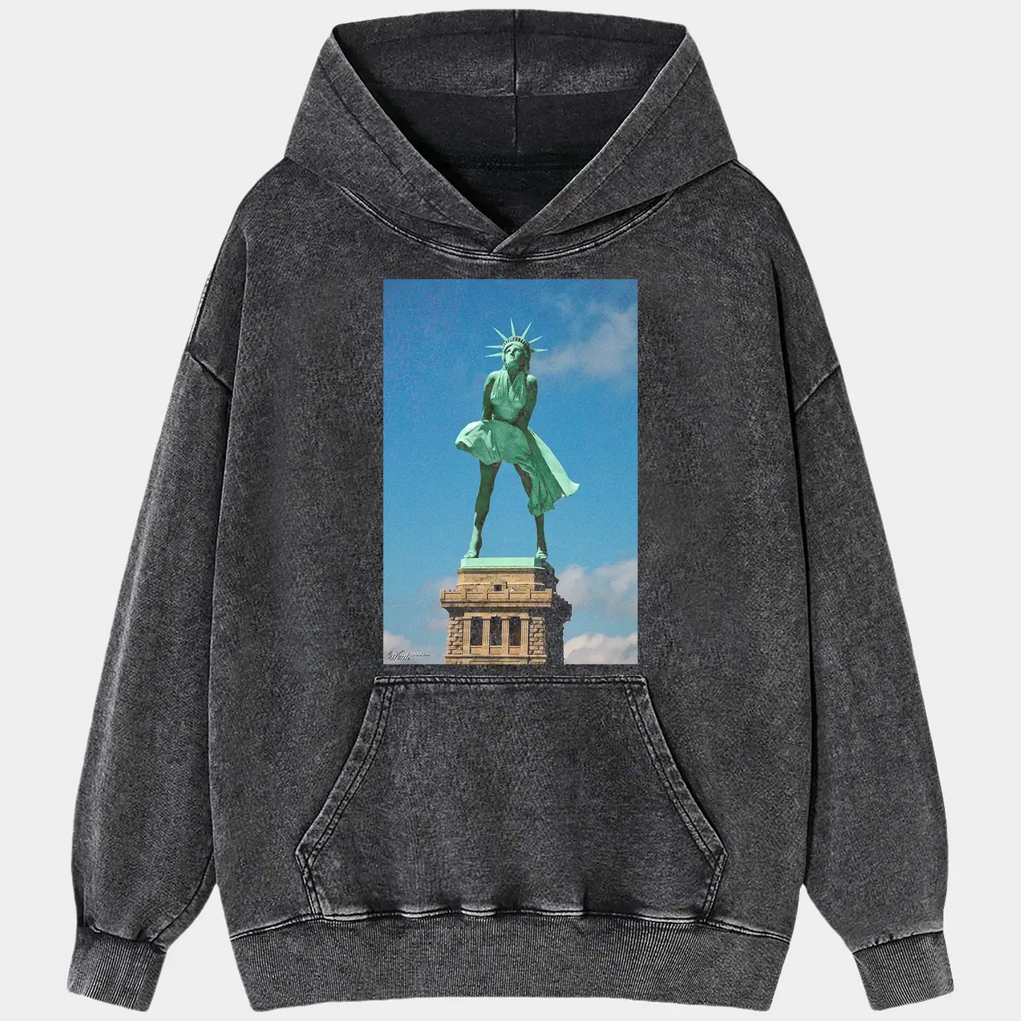 Statue Of Liberty&Monroe T-SHIRT