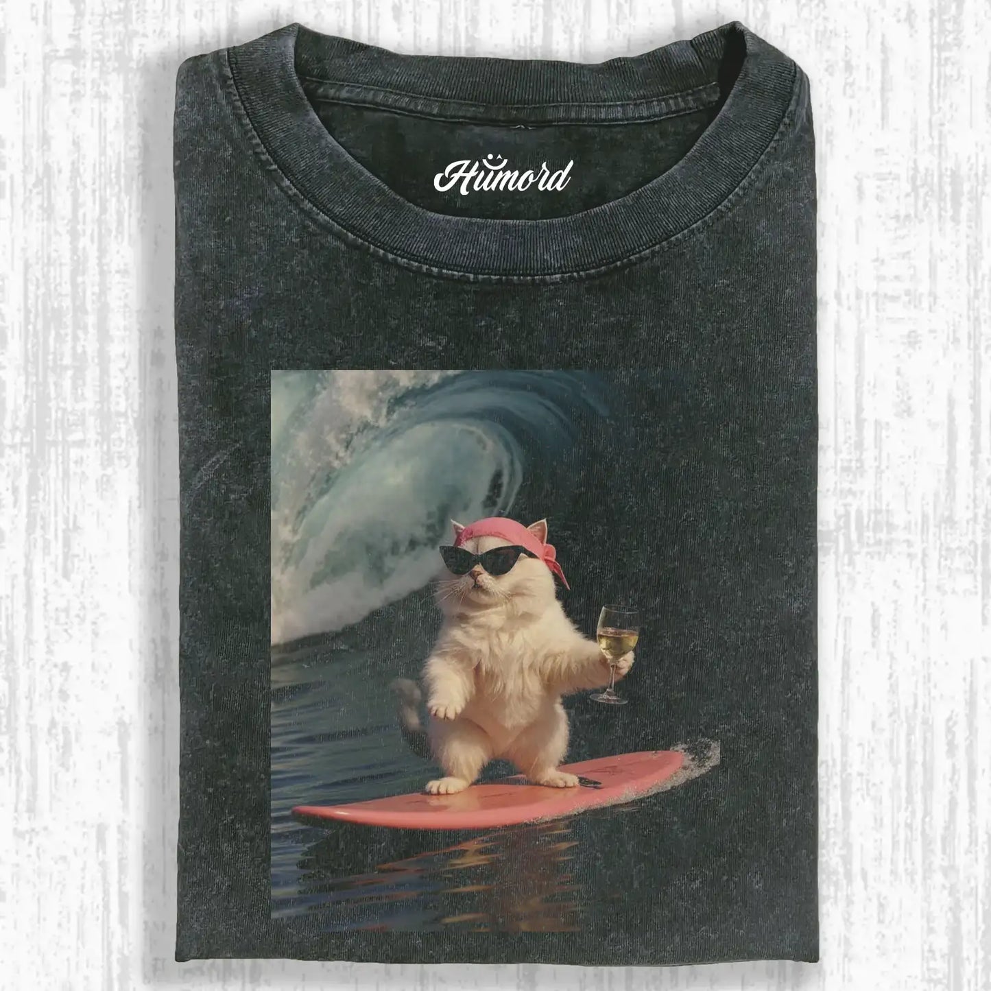Surfing Cat Tee
