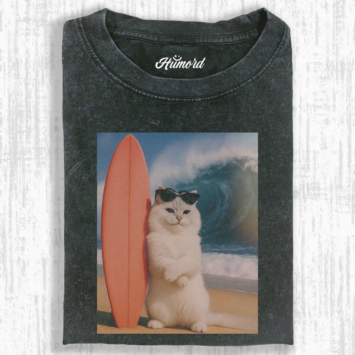 Surfing Cat Tee 2.0
