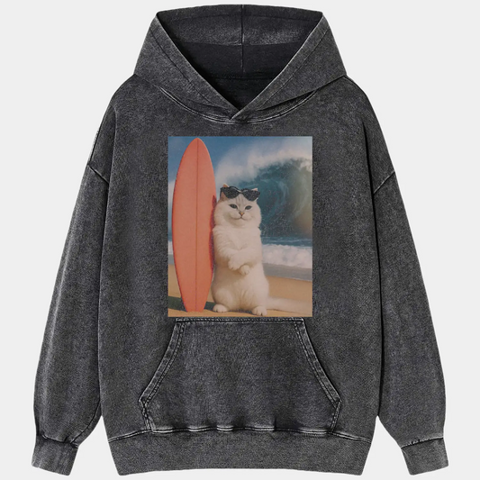 Surfing Cat Tee 2.0