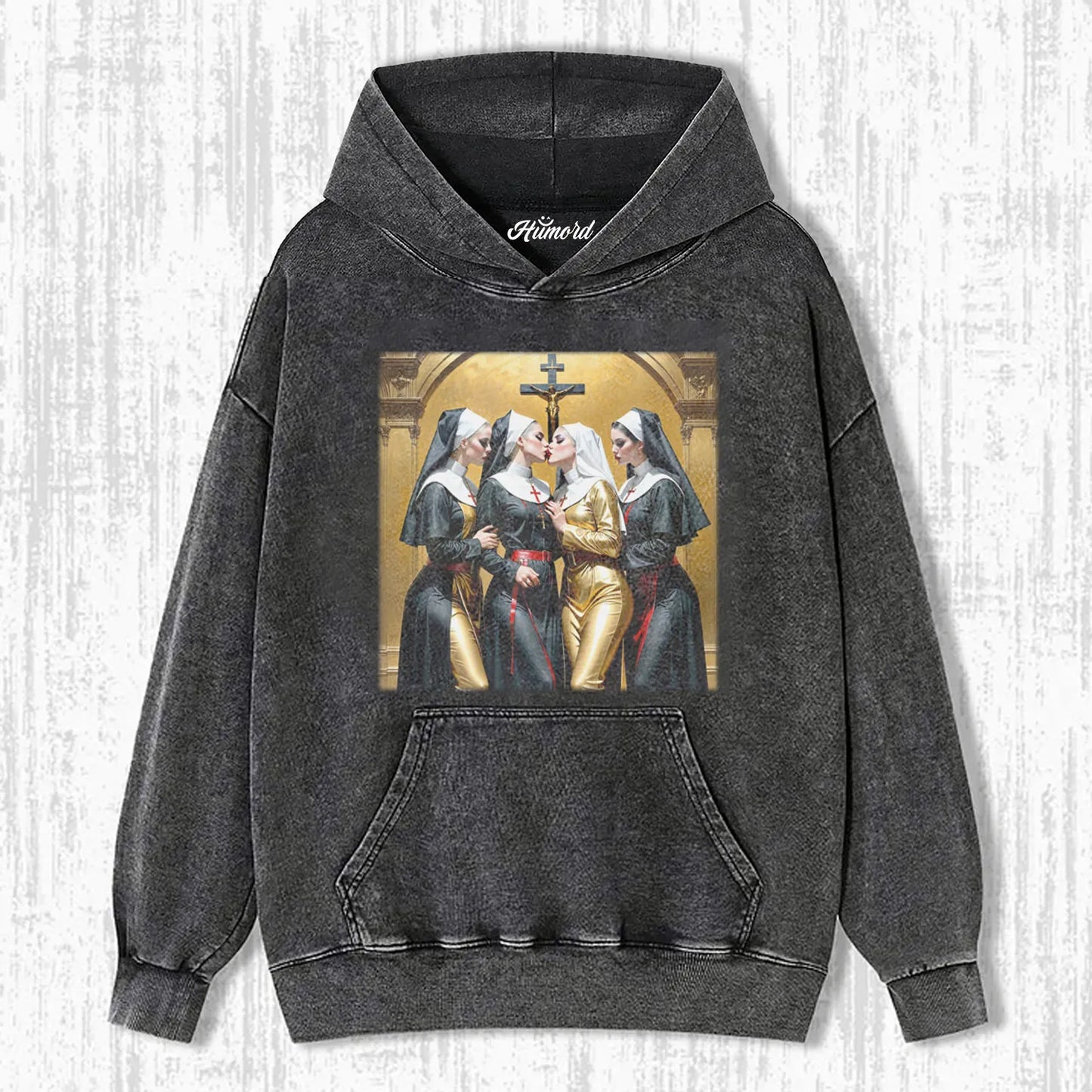 THE BAD NUN WASHED T-SHIRT V1.0