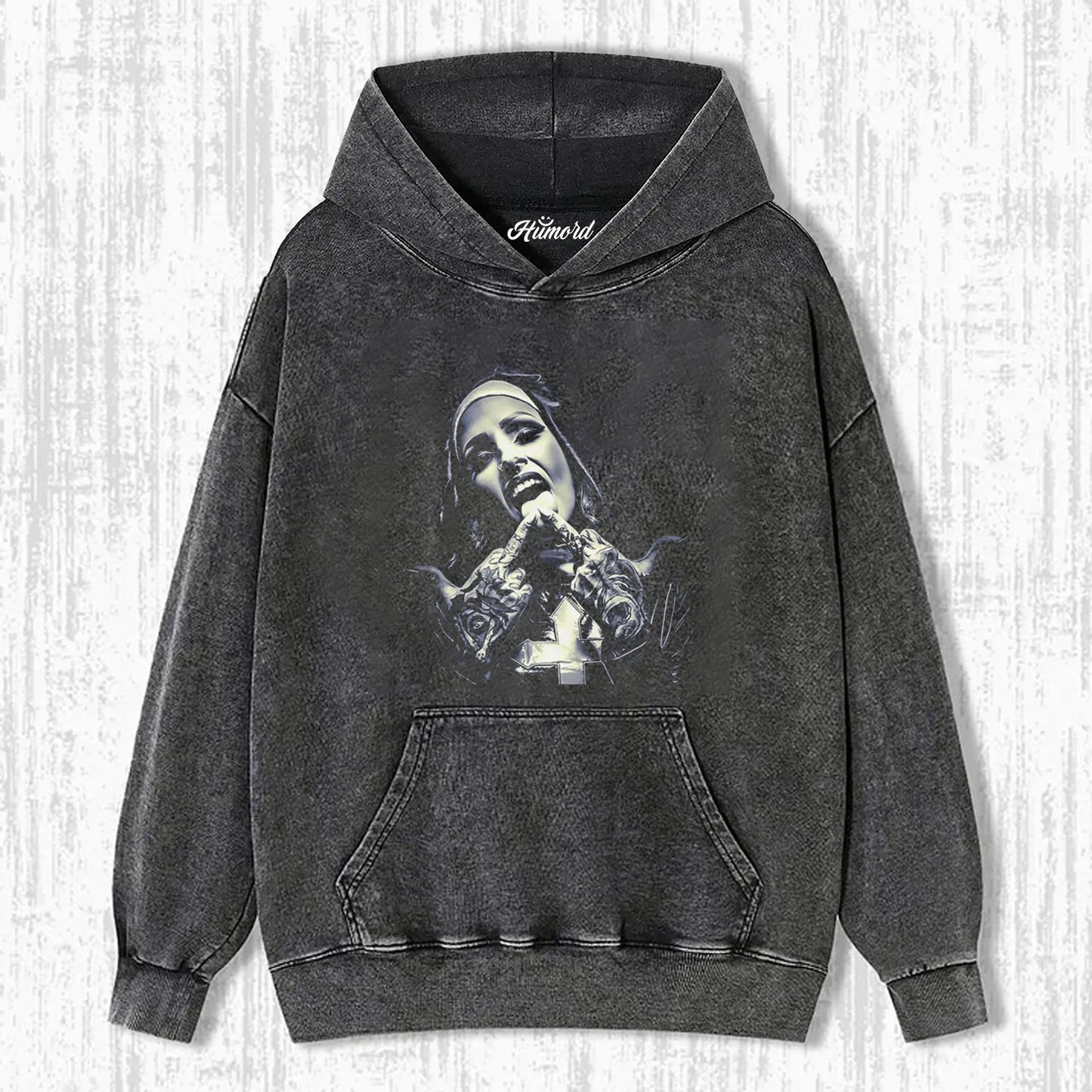 THE BAD NUN WASHED T-SHIRT V1.1