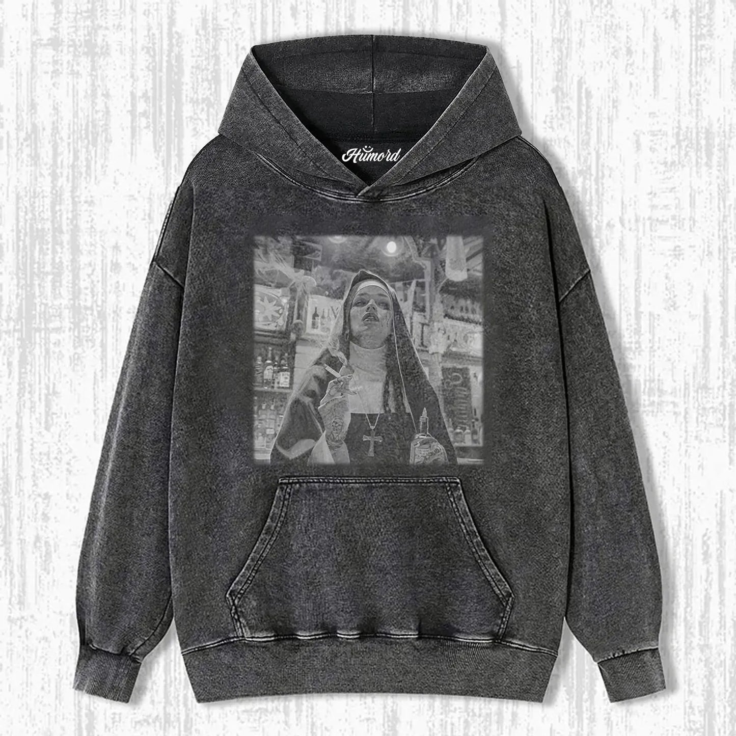 THE BAD NUN WASHED T-SHIRT V1.2