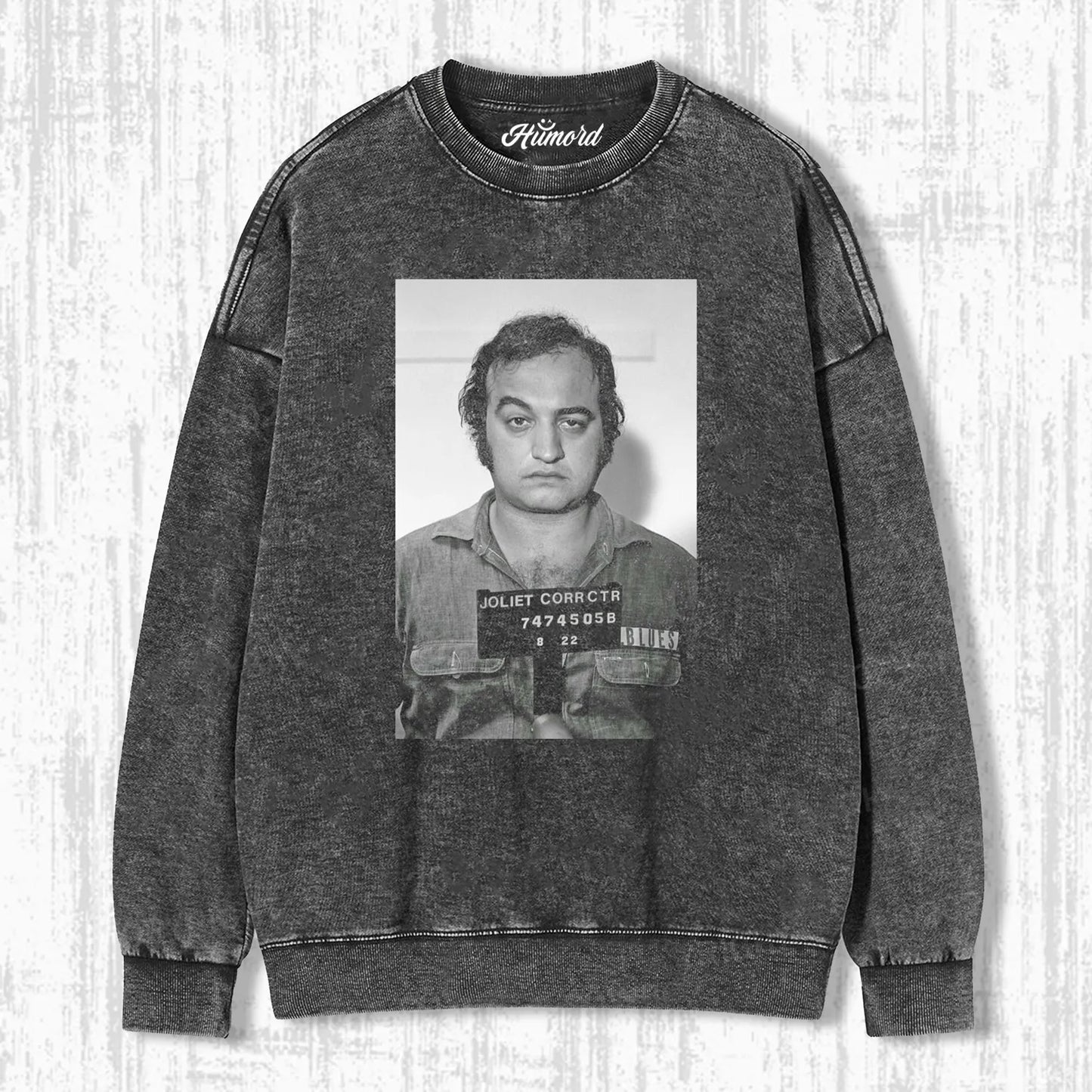 THE BLUES BROTHERS JOHN BELUSHI MUGSHOT T-SHIRT