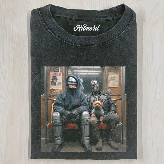 THE TERMINATOR & ROBOCOP T-SHIRT