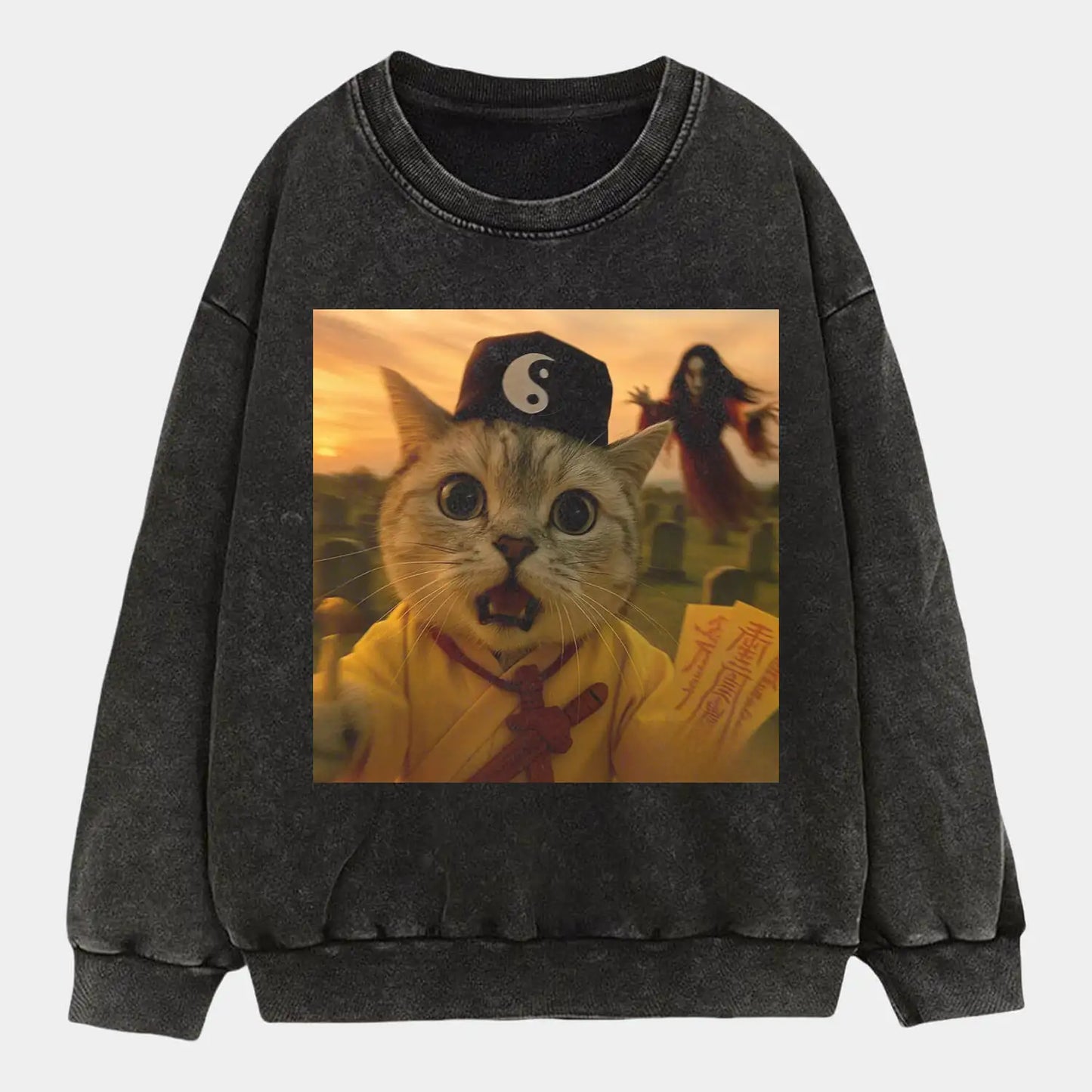 Taoist Priest Cat Tee