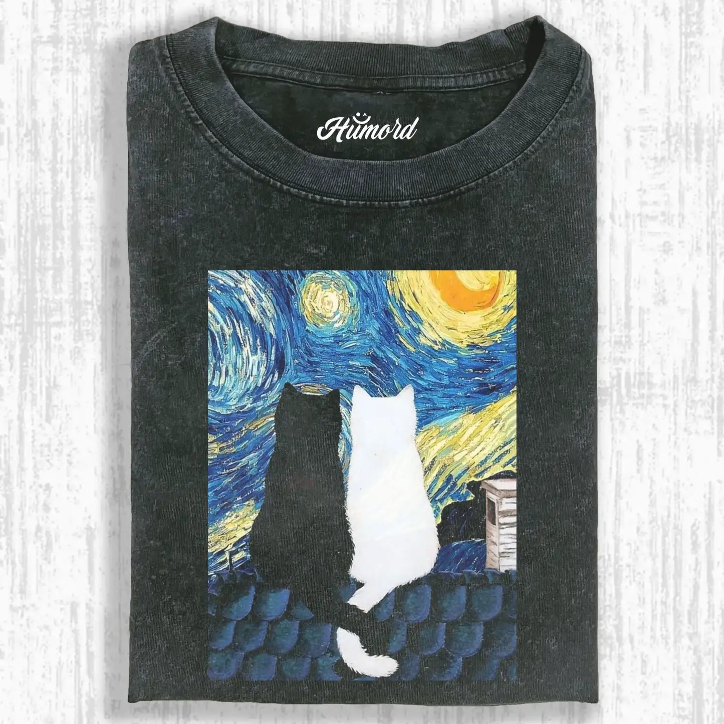The Starry Night Cat Tee 2.0