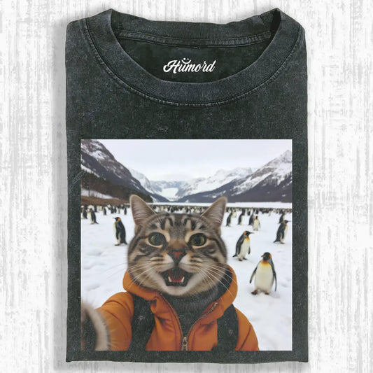 Traveling cat A1 Tee