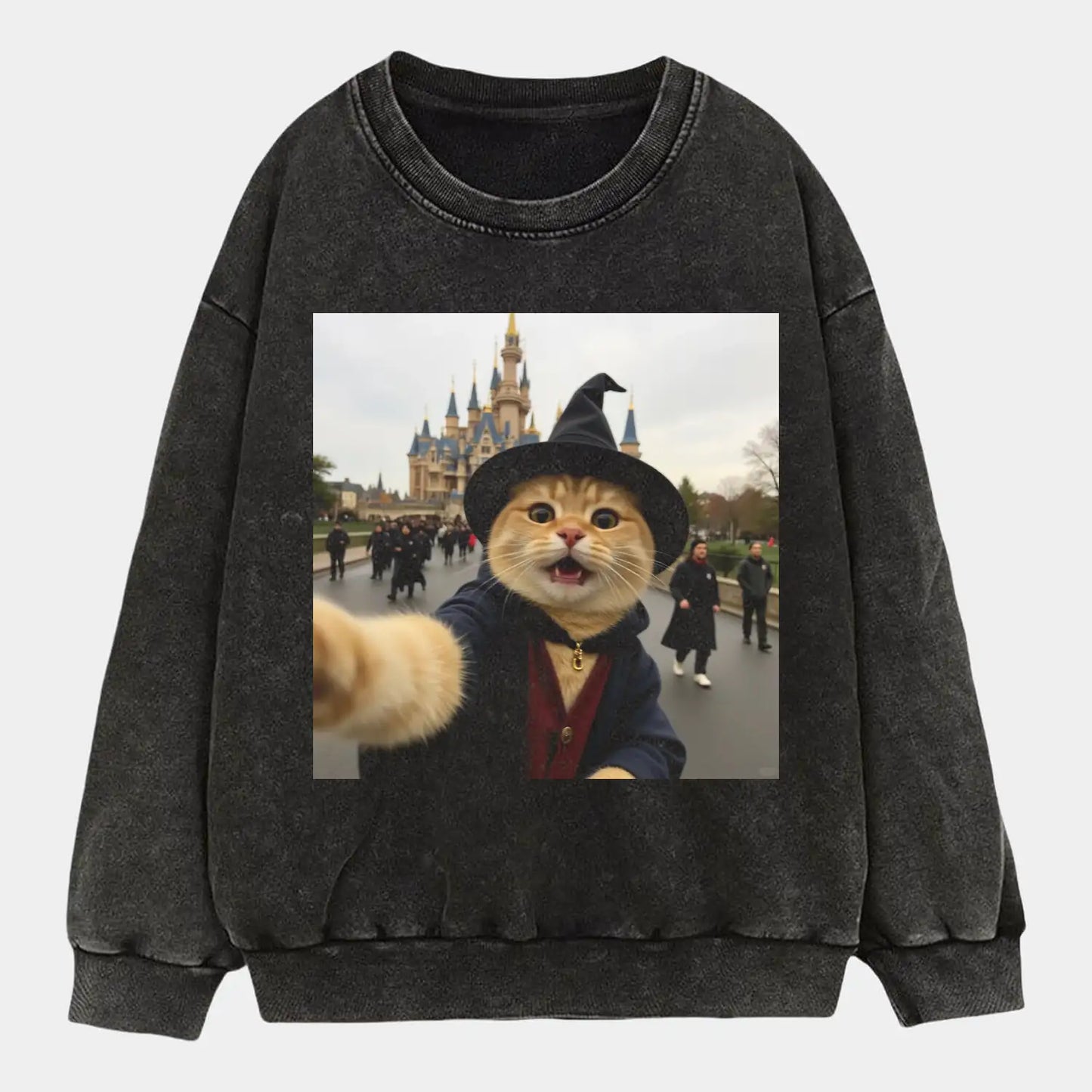 Traveling cat A2 Tee