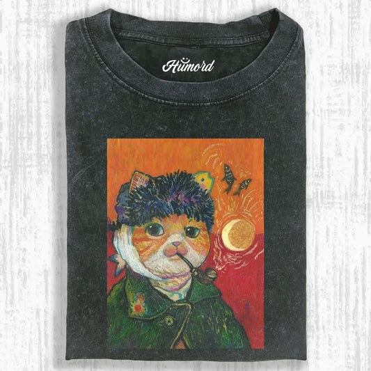 Van Gogh Cat Tee 2.0
