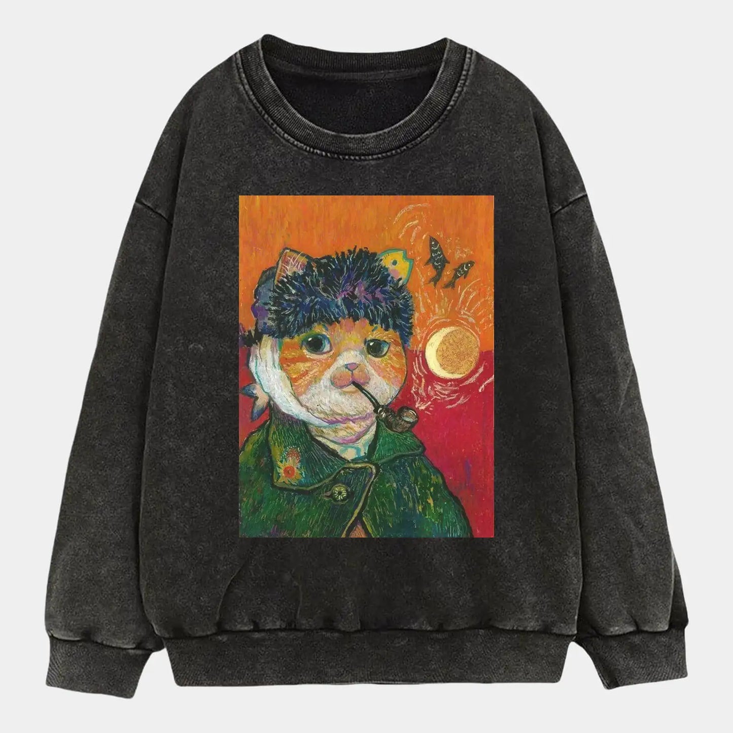 Van Gogh Cat Tee 2.0