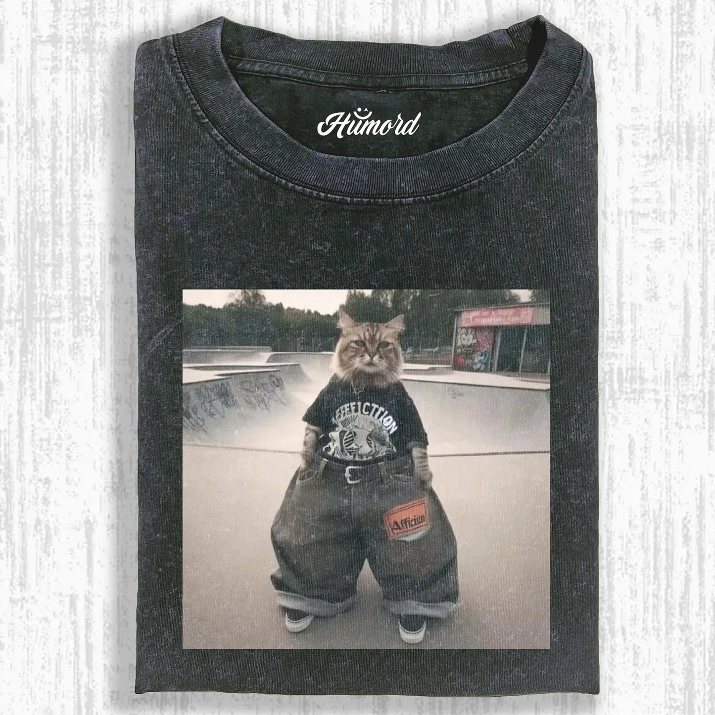 WACKY CAT T-SHIRT 6.5