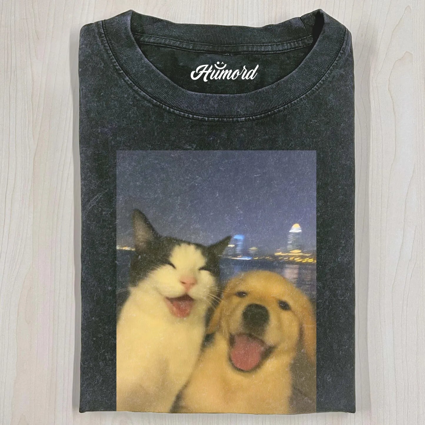 WACKY CAT & DOG T-SHIRT