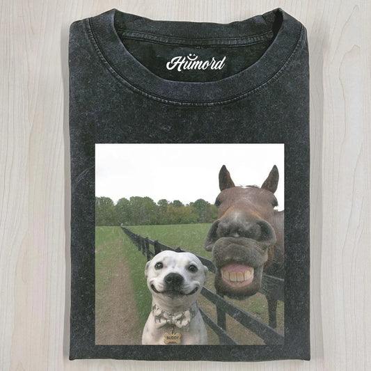 WACKY DOG AND HORSE T-SHIRT V1.0