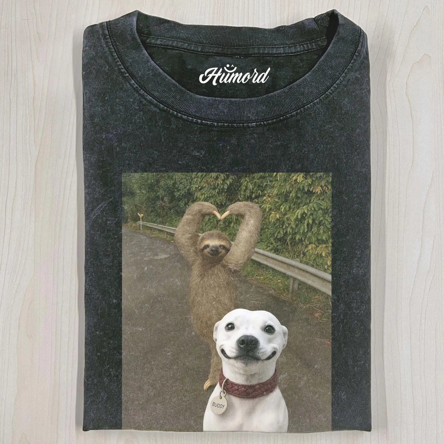 WACKY DOG & SLOTHS T-SHIRT