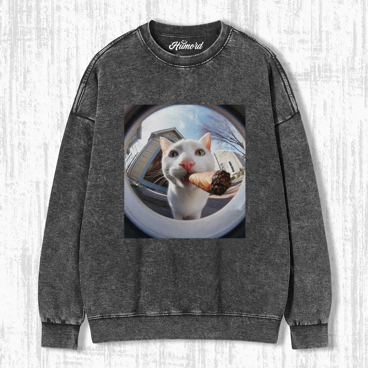 WEILD CIGAR CAT T-SHIRT