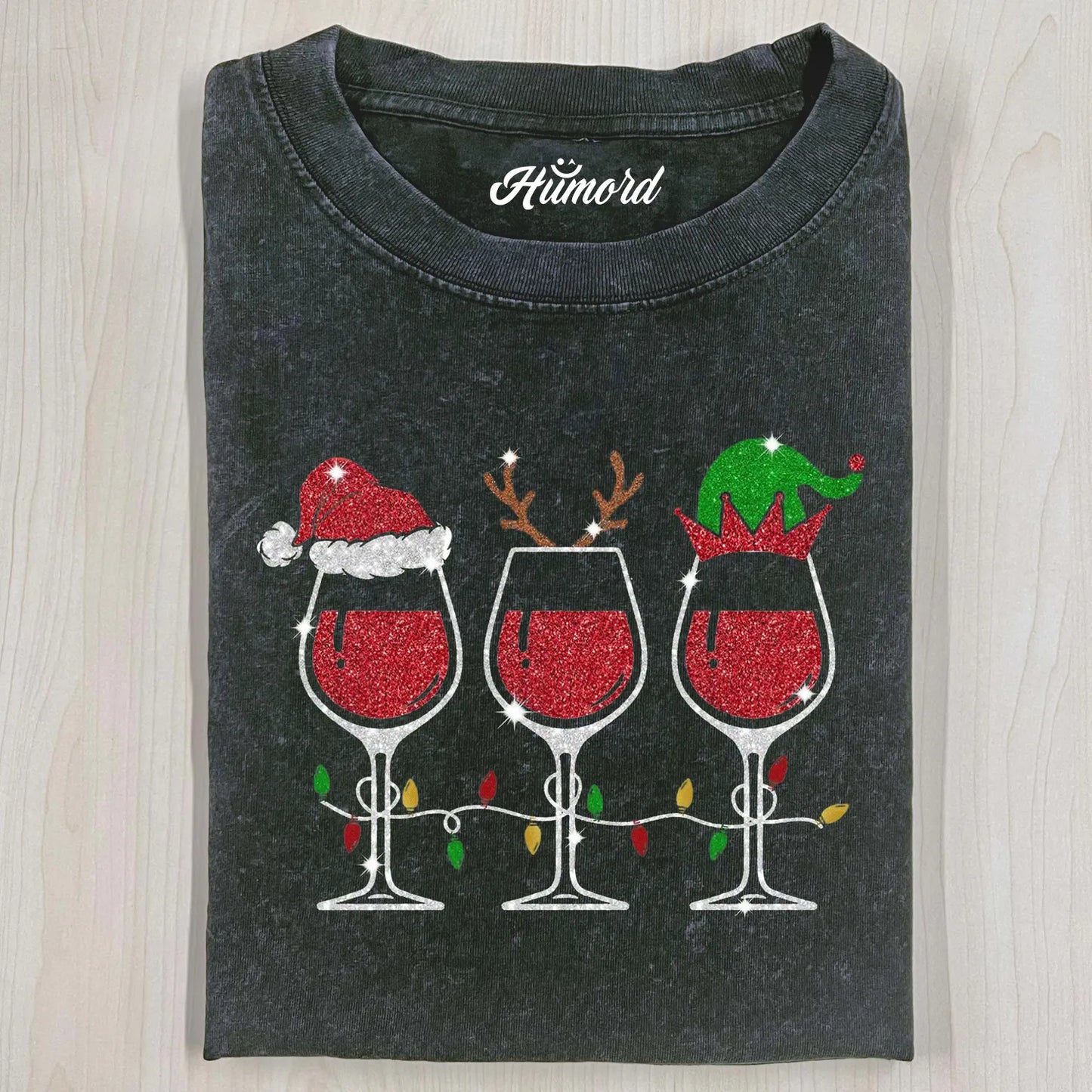 WINE CHRISTMAS T-SHIRT