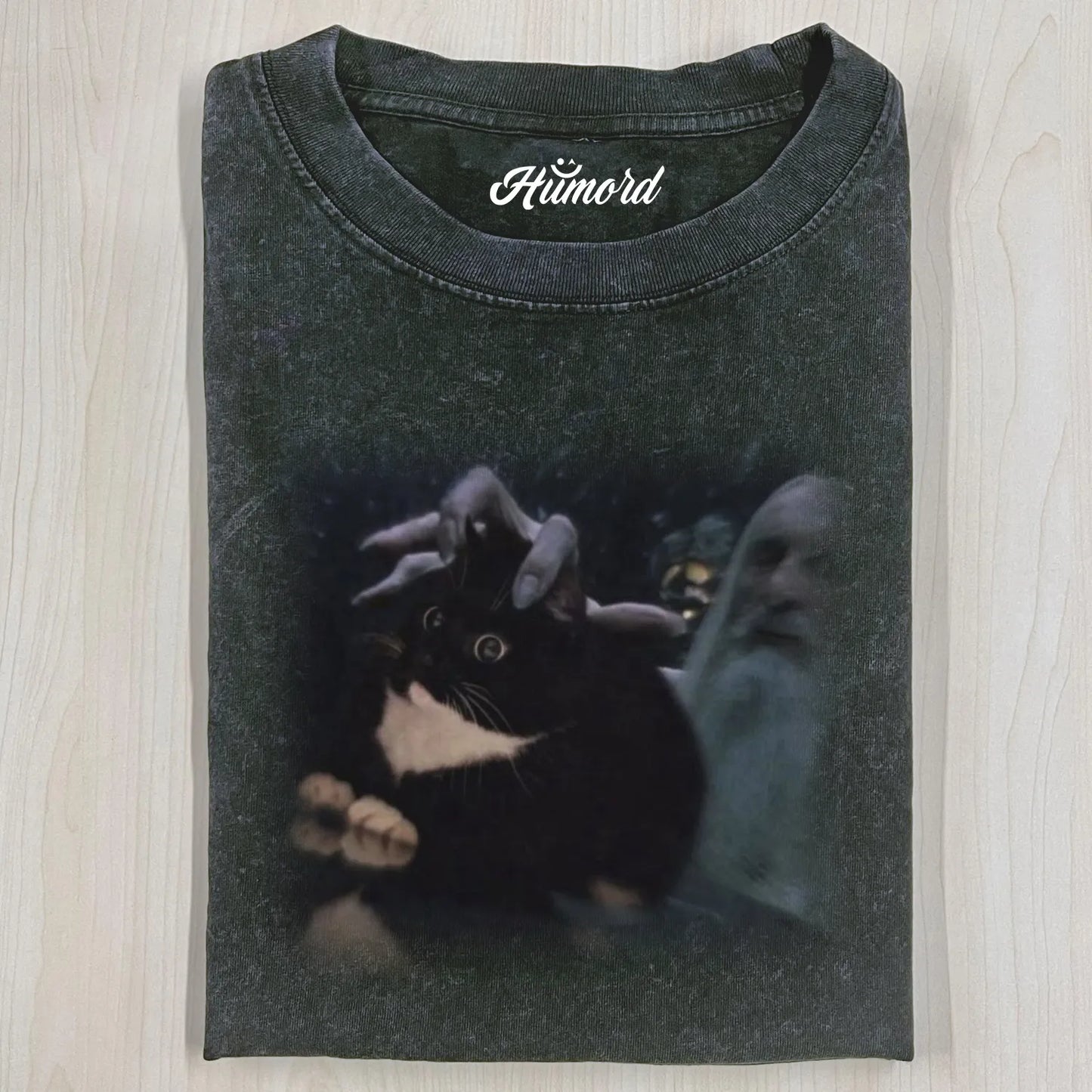 WIZARD AND CAT T-SHIRT