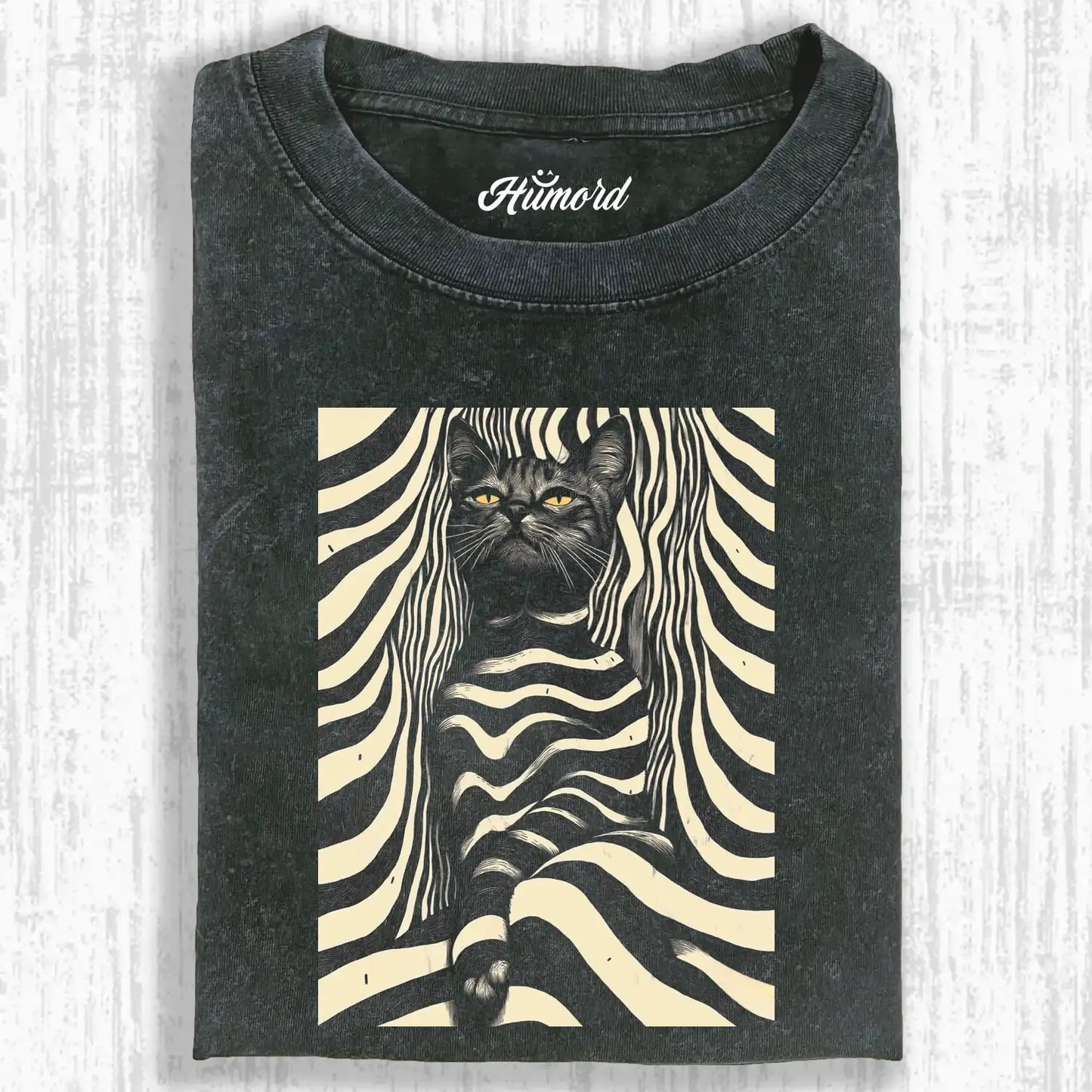 Zebrawood Cat Tee