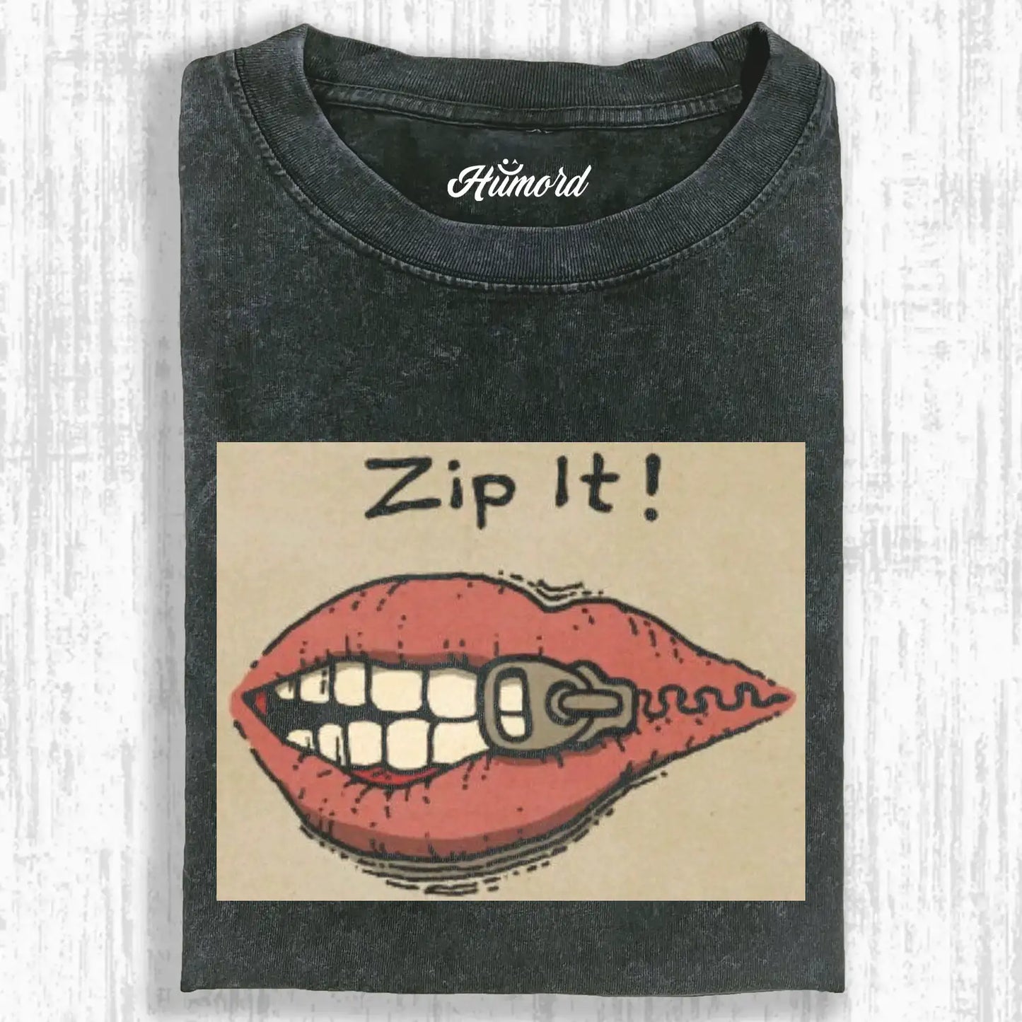 Zip It Tee