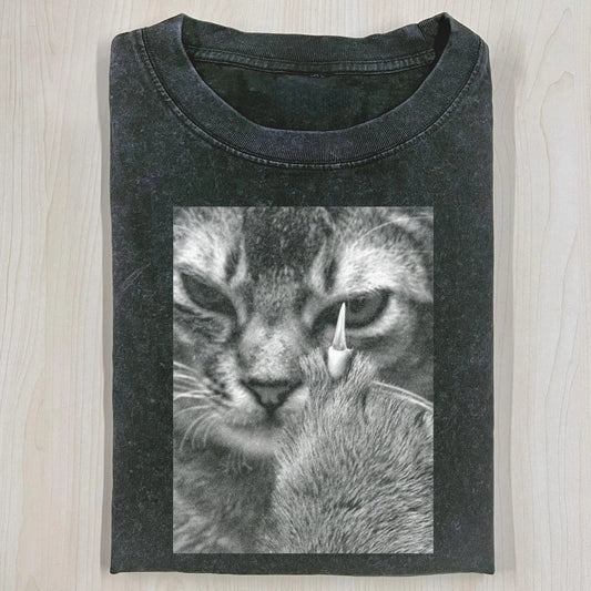 ANGRY CAT T-SHIRT